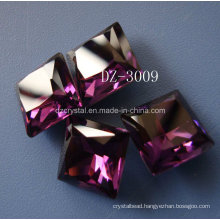 Decorative Jewelry Stone Fashion Square Crystal Fancy Stone